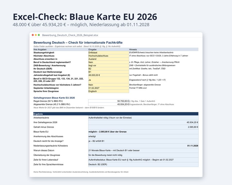 Bewerbung Deutsch Vorlage für internationale Fachkräfte — Vorschau 4