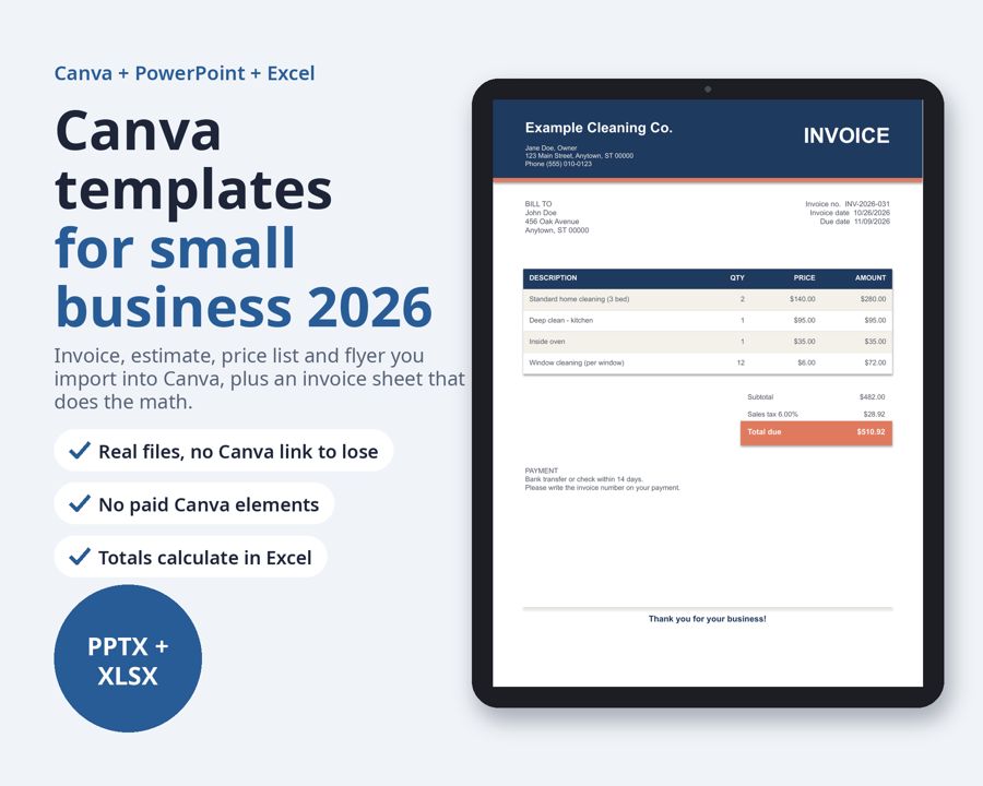 Canva Templates for Small Business — Preview 1