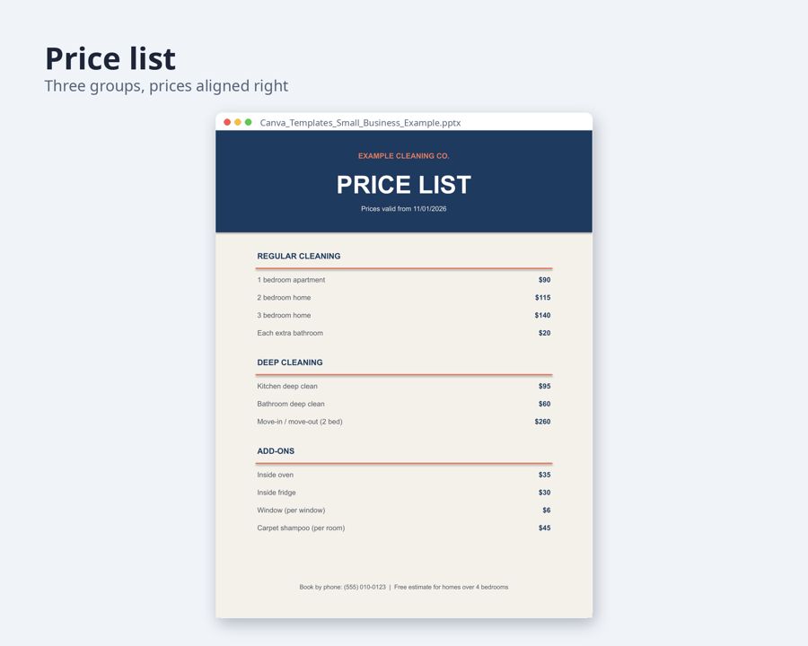 Canva Templates for Small Business — Preview 3