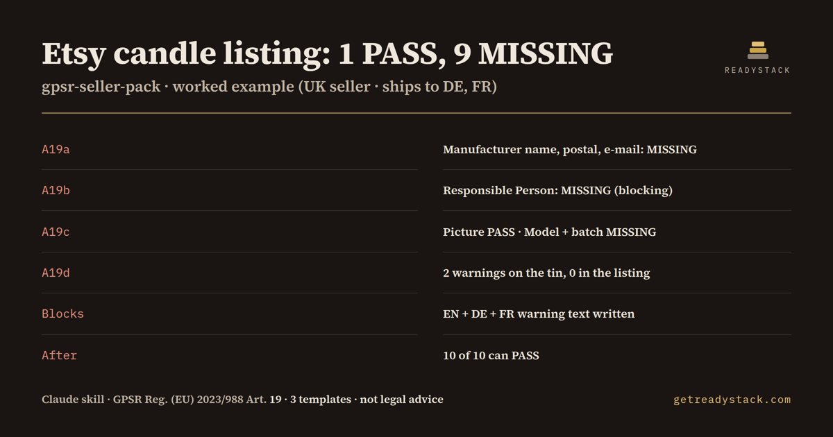 gpsr-seller-pack - findings on the bundled example